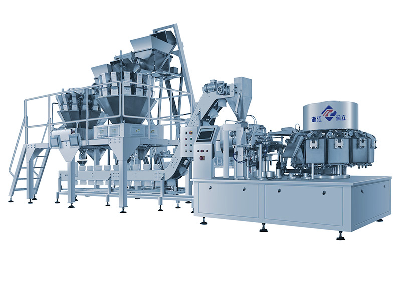 雞肉粒料理包給袋式包裝機 雞肉粒料理包給袋式包裝機