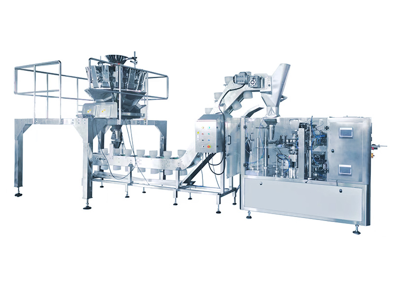 蘑菇肉片料理包給袋式包裝機 蘑菇肉片料理包給袋式包裝機